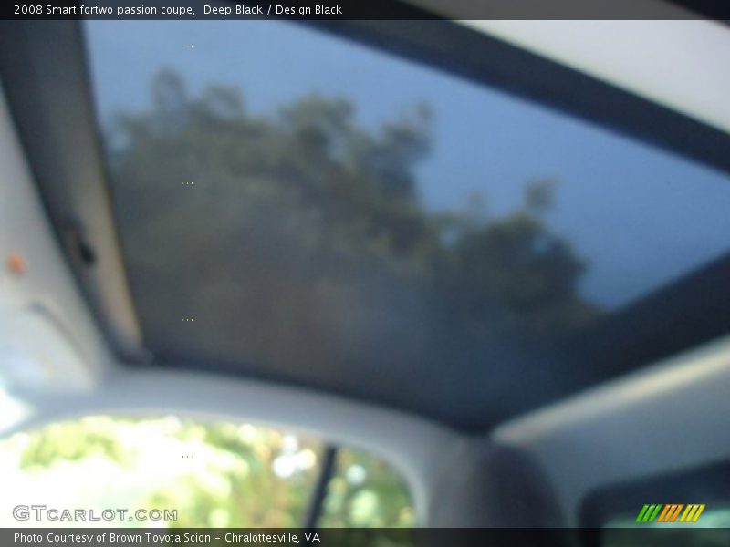 Deep Black / Design Black 2008 Smart fortwo passion coupe