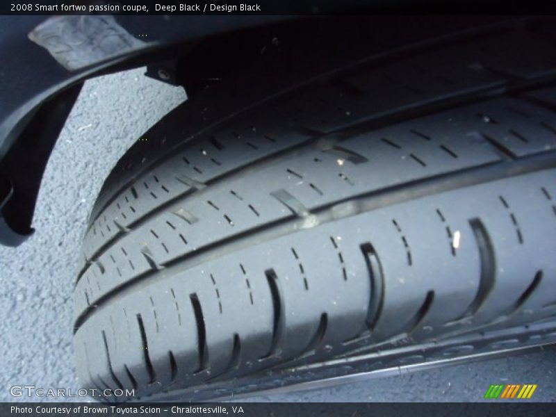Deep Black / Design Black 2008 Smart fortwo passion coupe