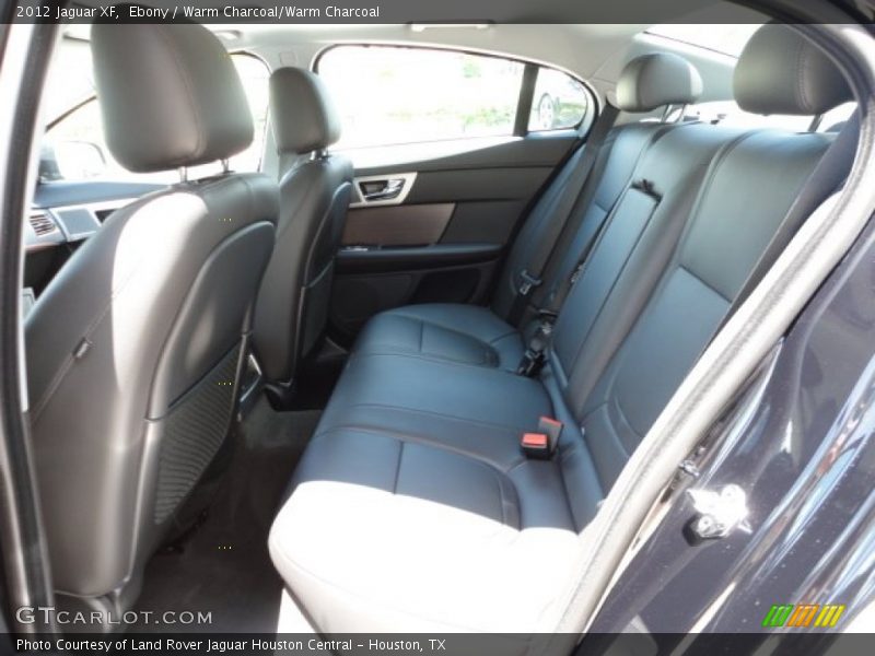 Ebony / Warm Charcoal/Warm Charcoal 2012 Jaguar XF