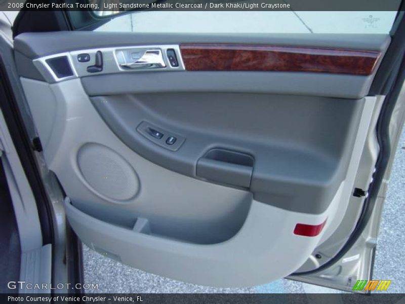 Light Sandstone Metallic Clearcoat / Dark Khaki/Light Graystone 2008 Chrysler Pacifica Touring