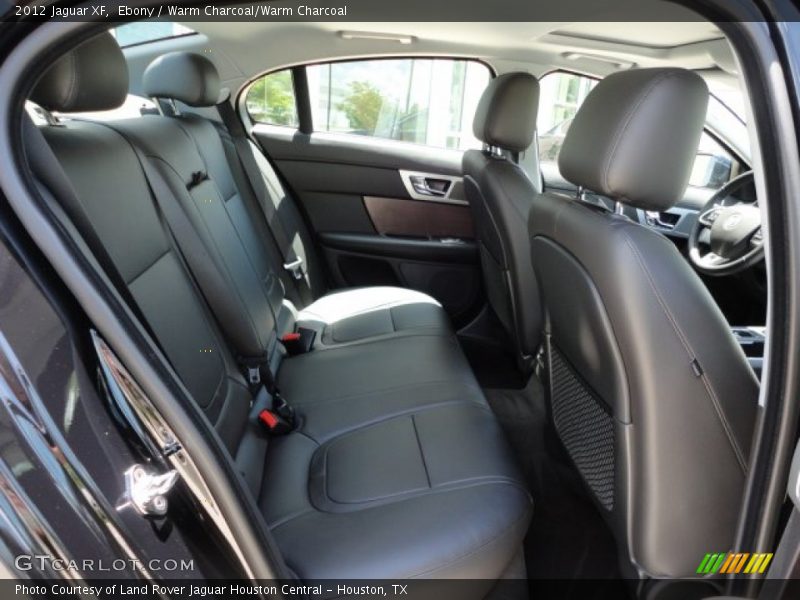 Ebony / Warm Charcoal/Warm Charcoal 2012 Jaguar XF