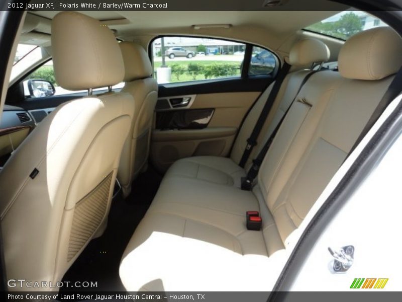 Polaris White / Barley/Warm Charcoal 2012 Jaguar XF