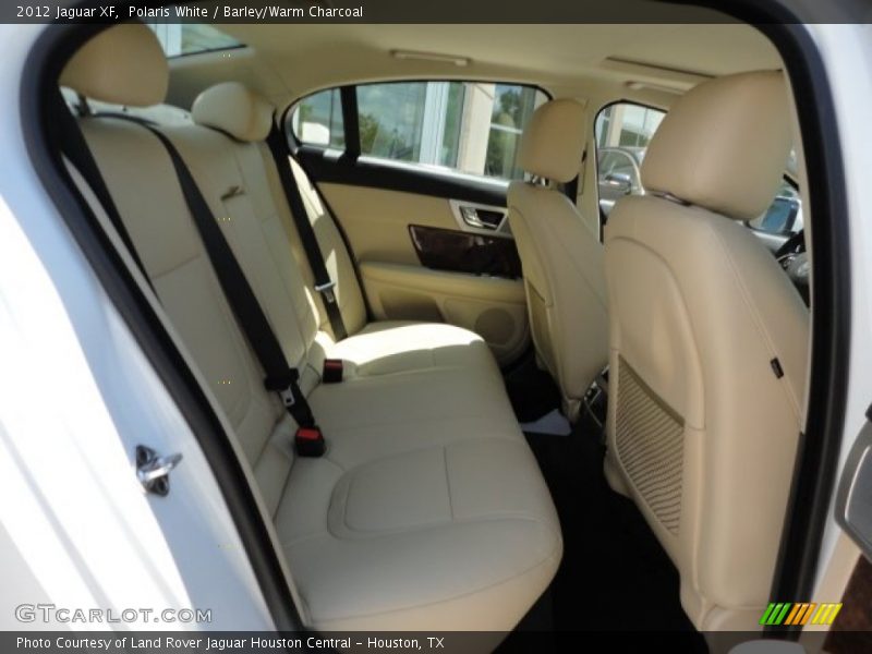 Polaris White / Barley/Warm Charcoal 2012 Jaguar XF
