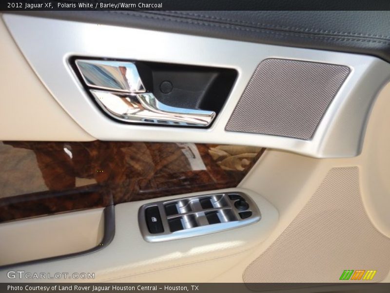 Polaris White / Barley/Warm Charcoal 2012 Jaguar XF