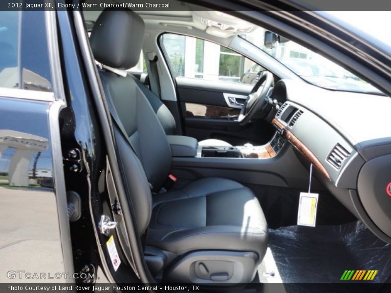 Ebony / Warm Charcoal/Warm Charcoal 2012 Jaguar XF