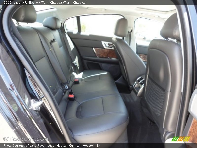 Ebony / Warm Charcoal/Warm Charcoal 2012 Jaguar XF