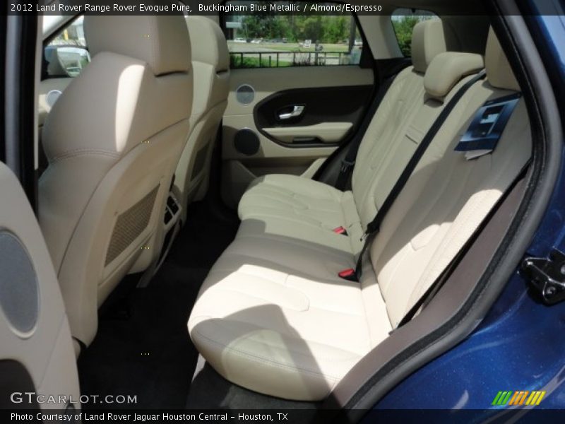Buckingham Blue Metallic / Almond/Espresso 2012 Land Rover Range Rover Evoque Pure