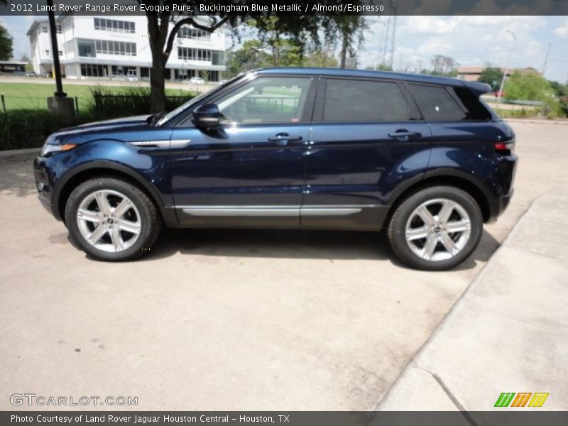  2012 Range Rover Evoque Pure Buckingham Blue Metallic