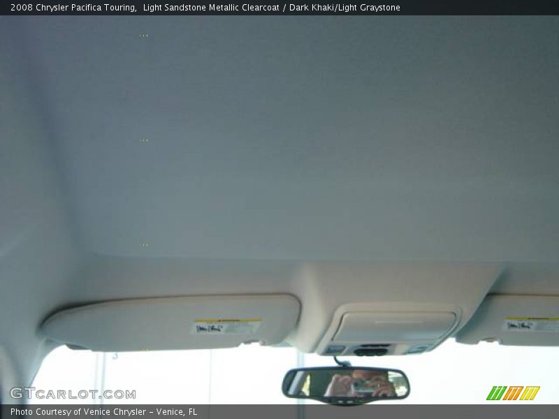 Light Sandstone Metallic Clearcoat / Dark Khaki/Light Graystone 2008 Chrysler Pacifica Touring