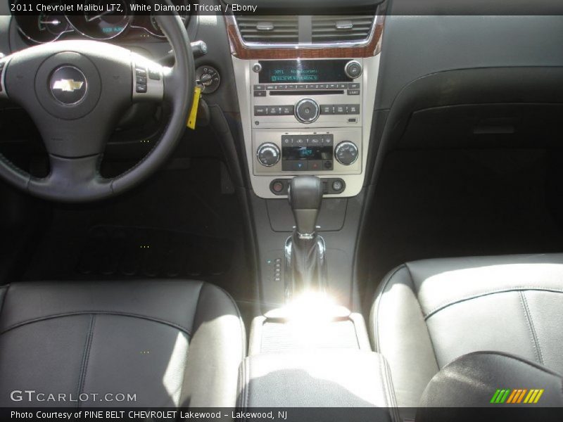 White Diamond Tricoat / Ebony 2011 Chevrolet Malibu LTZ