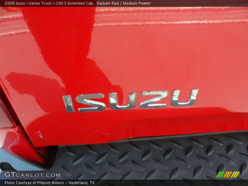 Radiant Red / Medium Pewter 2008 Isuzu i-Series Truck i-290 S Extended Cab