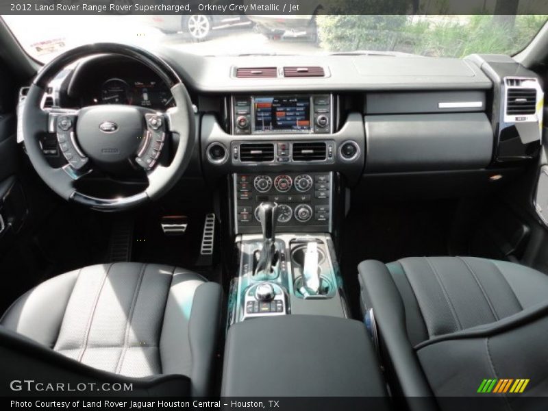 Orkney Grey Metallic / Jet 2012 Land Rover Range Rover Supercharged