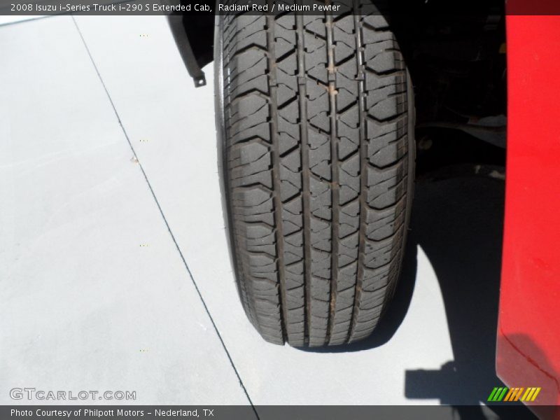 Radiant Red / Medium Pewter 2008 Isuzu i-Series Truck i-290 S Extended Cab