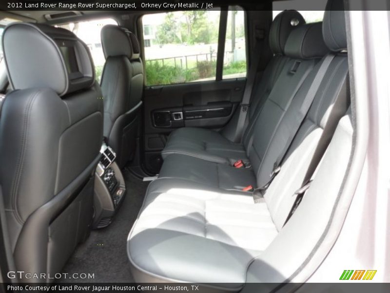 Orkney Grey Metallic / Jet 2012 Land Rover Range Rover Supercharged