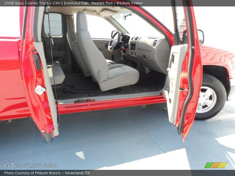 Radiant Red / Medium Pewter 2008 Isuzu i-Series Truck i-290 S Extended Cab