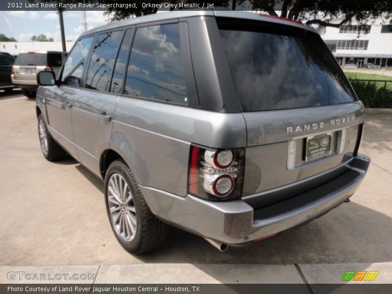 Orkney Grey Metallic / Jet 2012 Land Rover Range Rover Supercharged