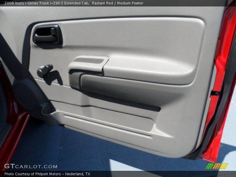 Radiant Red / Medium Pewter 2008 Isuzu i-Series Truck i-290 S Extended Cab