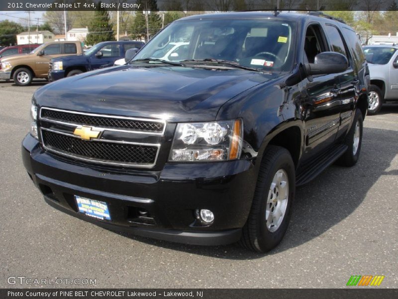 Black / Ebony 2012 Chevrolet Tahoe LT 4x4