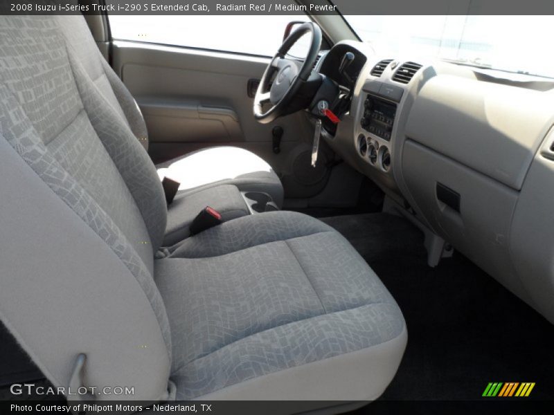 Radiant Red / Medium Pewter 2008 Isuzu i-Series Truck i-290 S Extended Cab