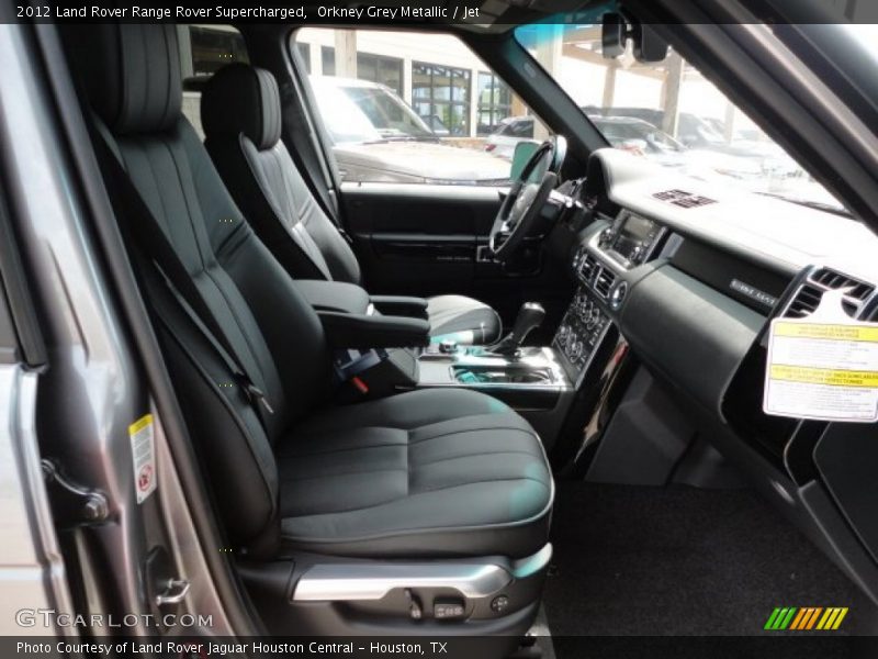 Orkney Grey Metallic / Jet 2012 Land Rover Range Rover Supercharged