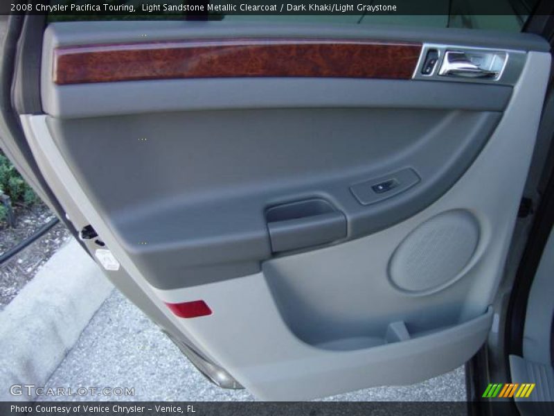 Light Sandstone Metallic Clearcoat / Dark Khaki/Light Graystone 2008 Chrysler Pacifica Touring