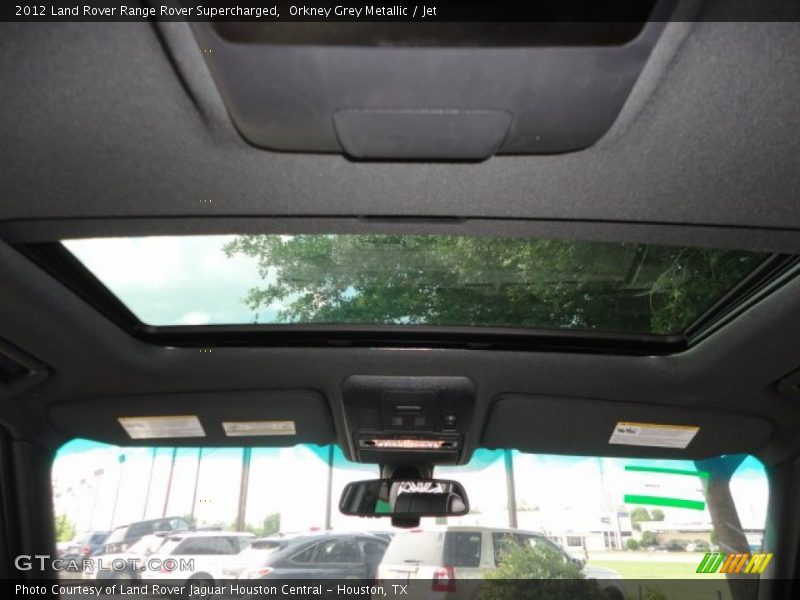 Orkney Grey Metallic / Jet 2012 Land Rover Range Rover Supercharged