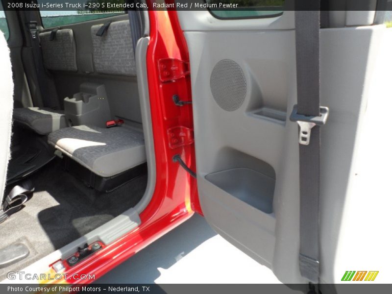 Radiant Red / Medium Pewter 2008 Isuzu i-Series Truck i-290 S Extended Cab