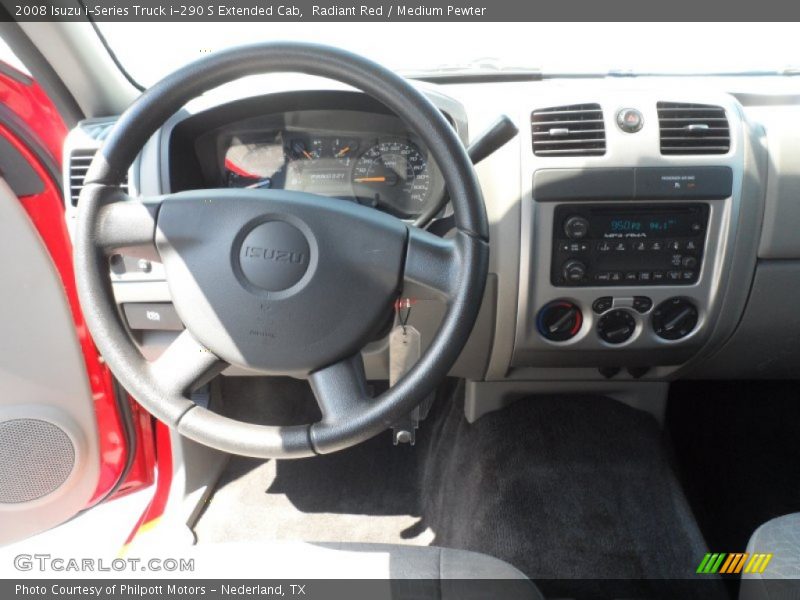 Radiant Red / Medium Pewter 2008 Isuzu i-Series Truck i-290 S Extended Cab