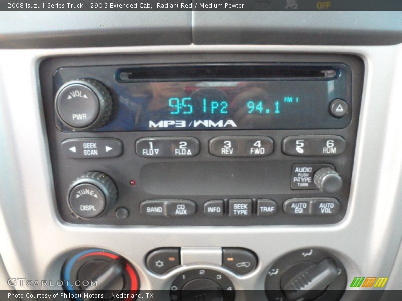 Radiant Red / Medium Pewter 2008 Isuzu i-Series Truck i-290 S Extended Cab