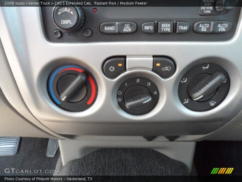 Radiant Red / Medium Pewter 2008 Isuzu i-Series Truck i-290 S Extended Cab