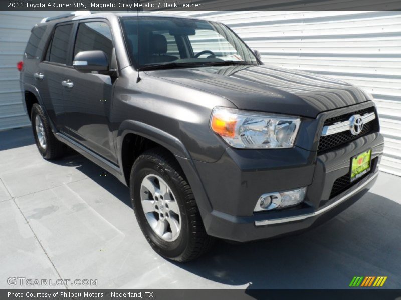 Magnetic Gray Metallic / Black Leather 2011 Toyota 4Runner SR5