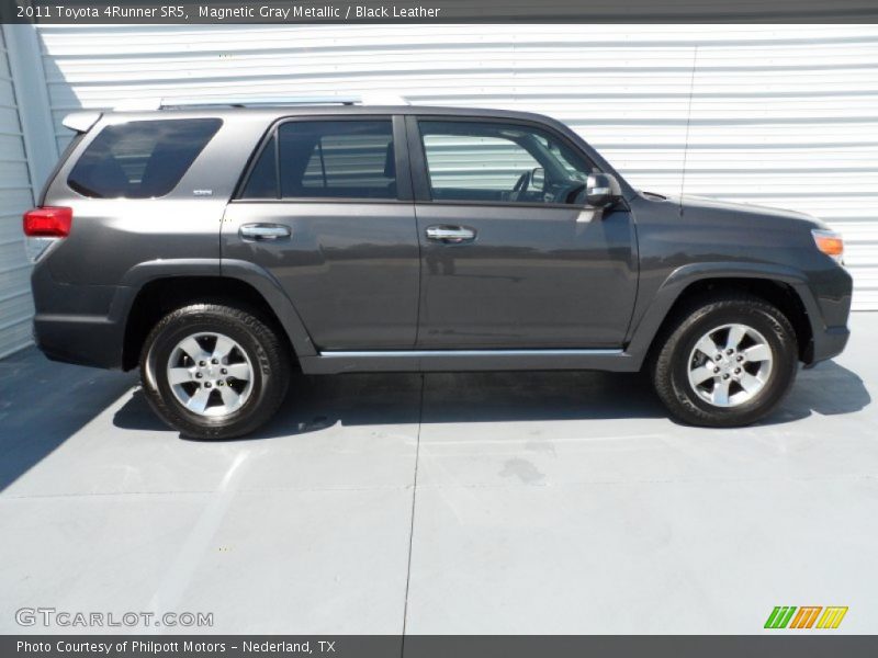 Magnetic Gray Metallic / Black Leather 2011 Toyota 4Runner SR5