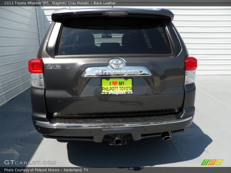 Magnetic Gray Metallic / Black Leather 2011 Toyota 4Runner SR5