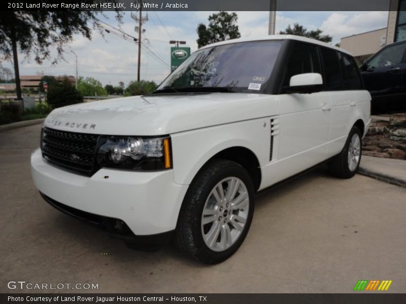 Fuji White / Arabica 2012 Land Rover Range Rover HSE LUX