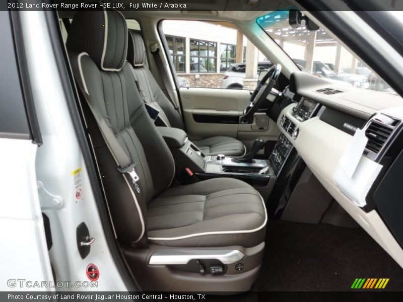 Fuji White / Arabica 2012 Land Rover Range Rover HSE LUX