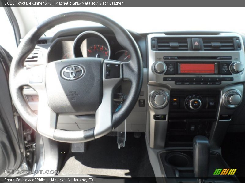 Magnetic Gray Metallic / Black Leather 2011 Toyota 4Runner SR5