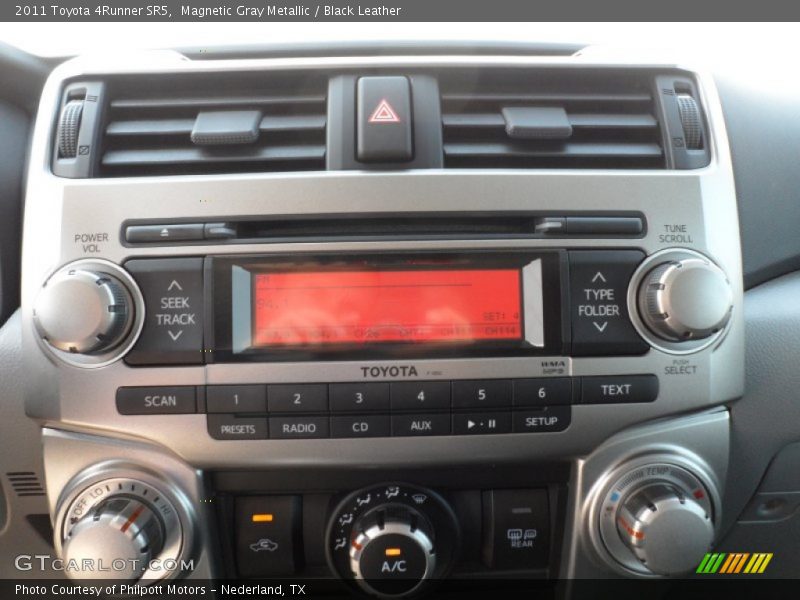 Magnetic Gray Metallic / Black Leather 2011 Toyota 4Runner SR5
