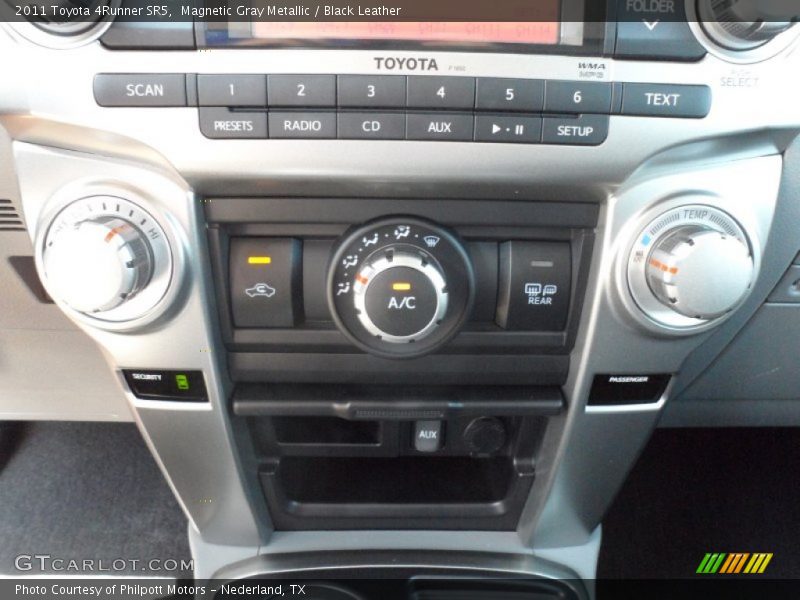 Magnetic Gray Metallic / Black Leather 2011 Toyota 4Runner SR5