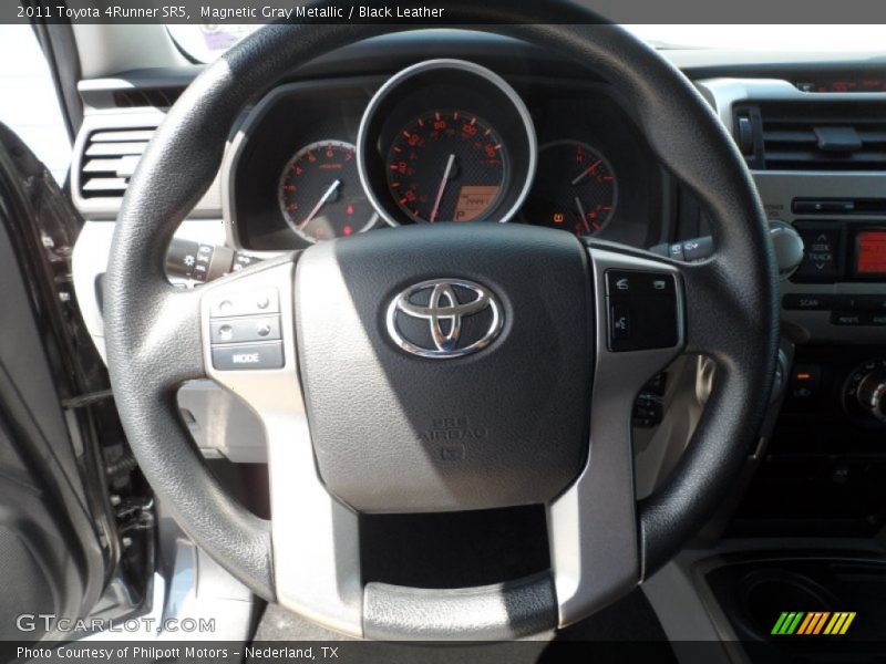 Magnetic Gray Metallic / Black Leather 2011 Toyota 4Runner SR5