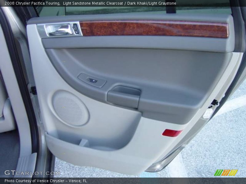 Light Sandstone Metallic Clearcoat / Dark Khaki/Light Graystone 2008 Chrysler Pacifica Touring