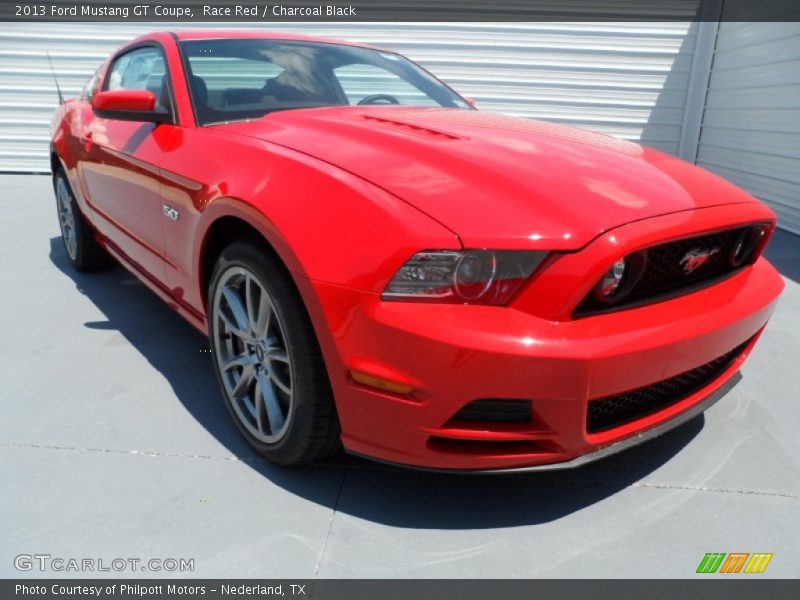 Race Red / Charcoal Black 2013 Ford Mustang GT Coupe