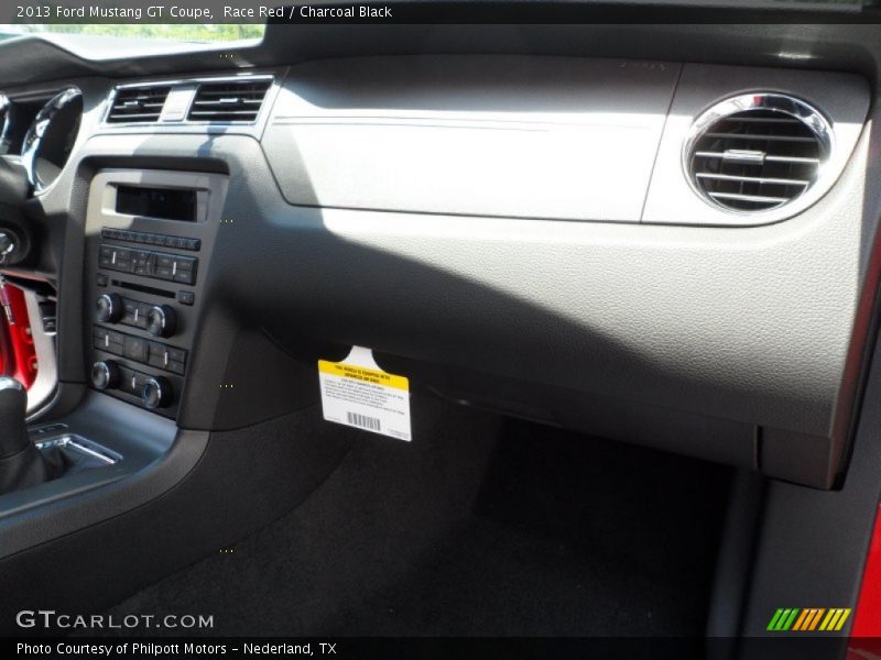 Race Red / Charcoal Black 2013 Ford Mustang GT Coupe