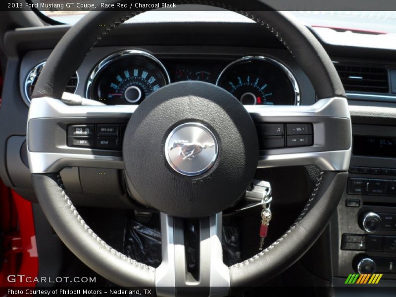  2013 Mustang GT Coupe Steering Wheel