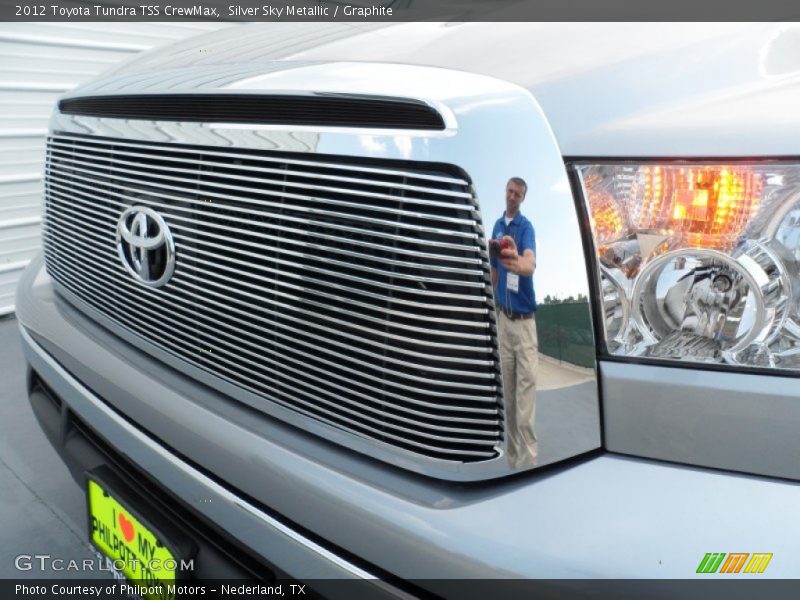 Silver Sky Metallic / Graphite 2012 Toyota Tundra TSS CrewMax