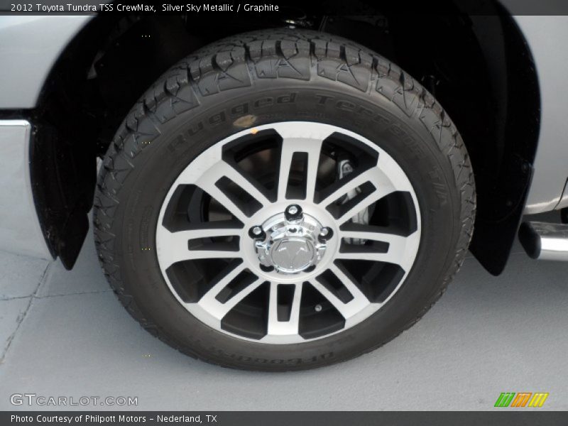 Silver Sky Metallic / Graphite 2012 Toyota Tundra TSS CrewMax
