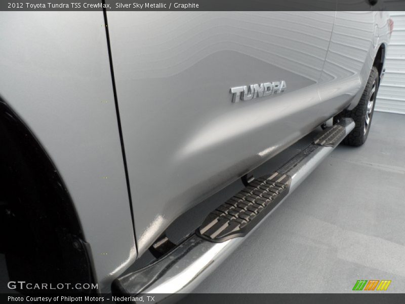 Silver Sky Metallic / Graphite 2012 Toyota Tundra TSS CrewMax