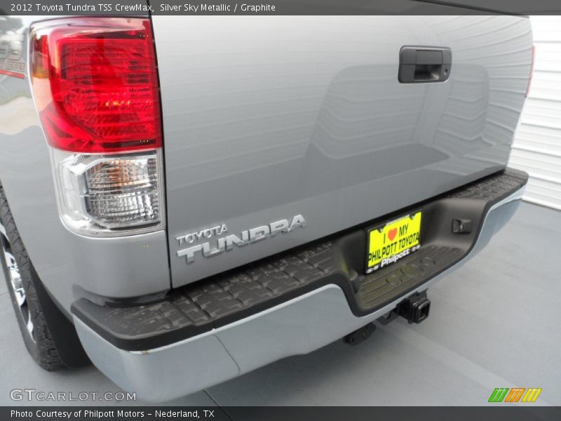 Silver Sky Metallic / Graphite 2012 Toyota Tundra TSS CrewMax