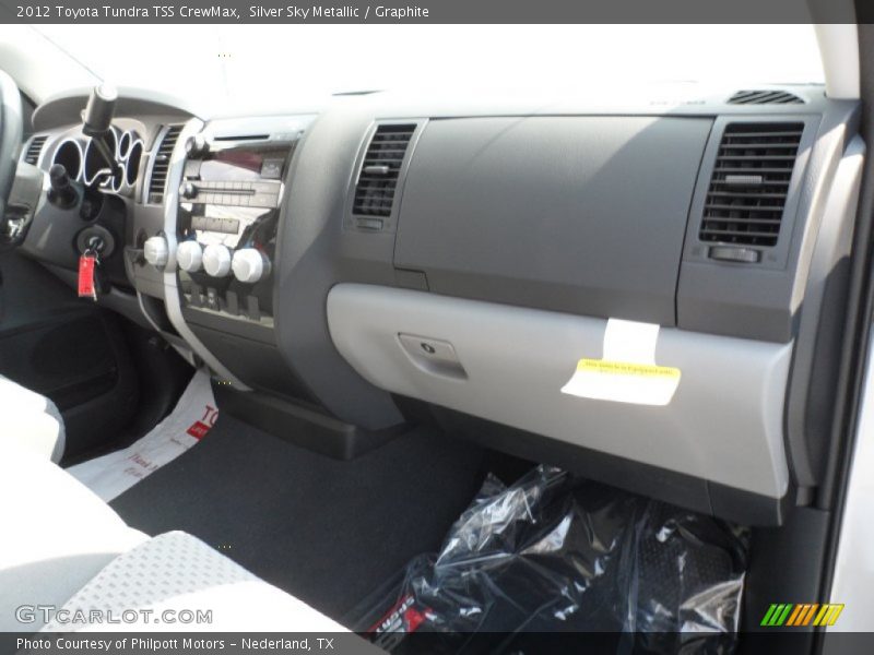 Silver Sky Metallic / Graphite 2012 Toyota Tundra TSS CrewMax