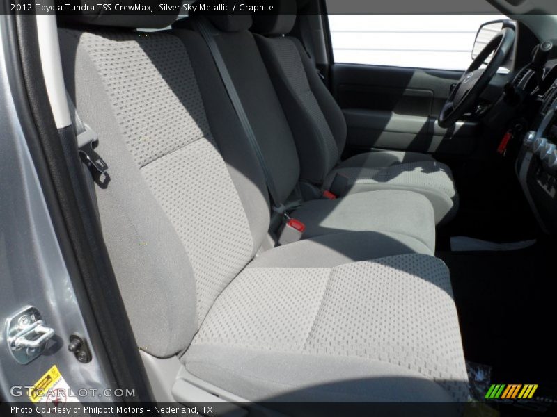 Silver Sky Metallic / Graphite 2012 Toyota Tundra TSS CrewMax