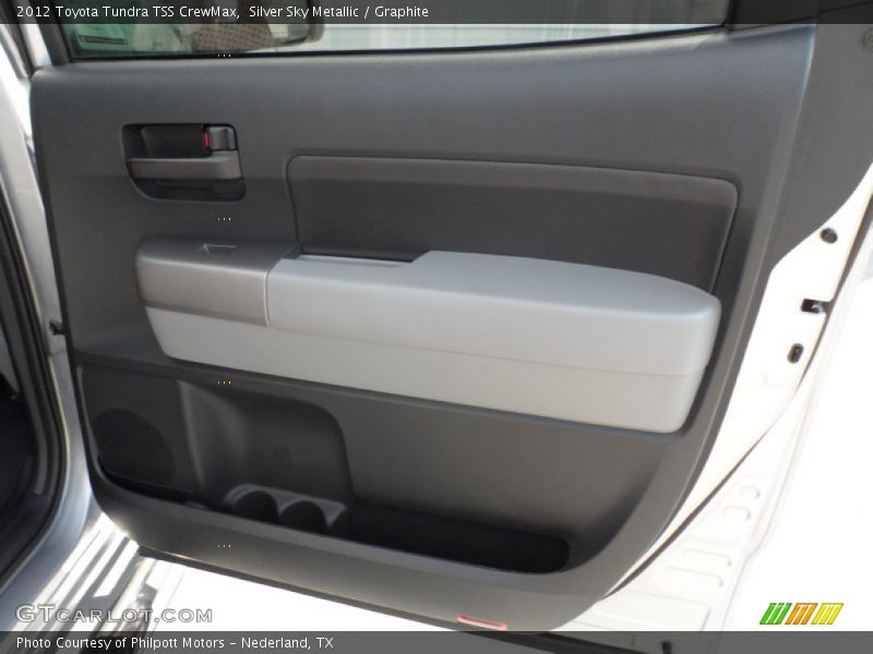 Silver Sky Metallic / Graphite 2012 Toyota Tundra TSS CrewMax